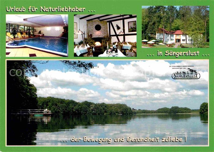 Lychen Waldhotel Pension Saengerslust Haus am Zenssee Fam. Hinrichs