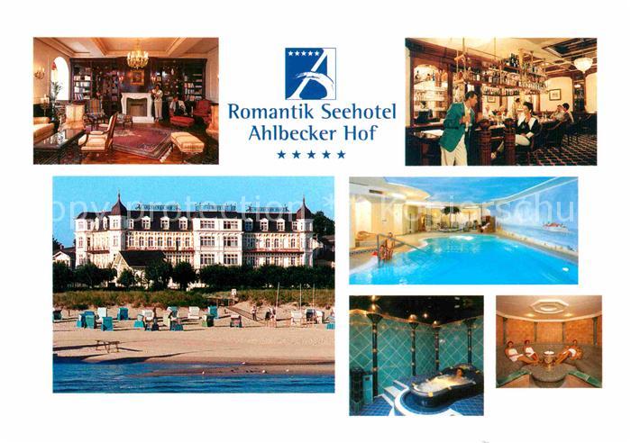 Ahlbeck Ostseebad Romantik Seehotel Ahlbecker Hof Strand Schwimmbad Sauna