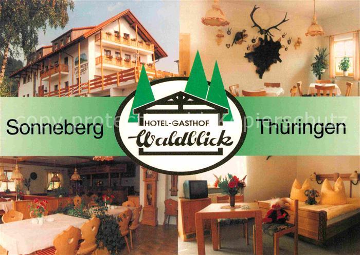 Sonneberg Thueringen Hotel Gasthaus Waldblick Steinbach