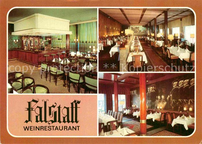 LEIPZIG Sachsen Weinrestaurant Falstaff