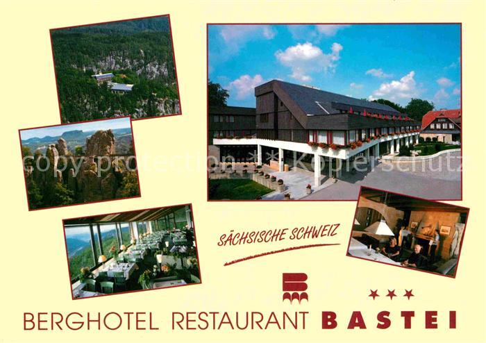 Bastei Saechsische Schweiz Berghotel Restaurant Bastei