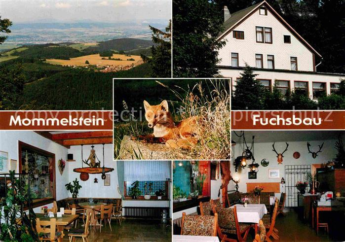 Brotterode Mommelstein Restaurant Fuchsbau