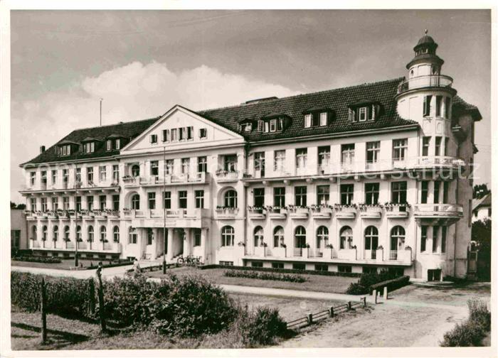 Kuehlungsborn Ostseebad Erholungsheim Dimitroff