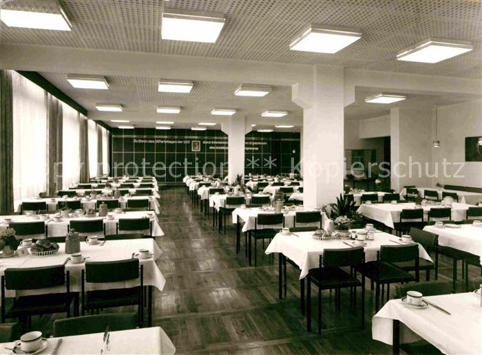 Leutenberg Thueringen Erholungsheim Katja Niederkirchner Speisesaal