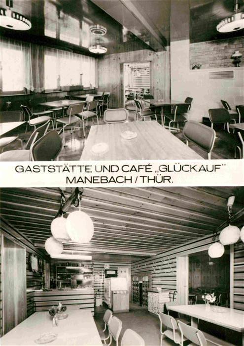 Manebach Restaurant Cafe Glueckauf