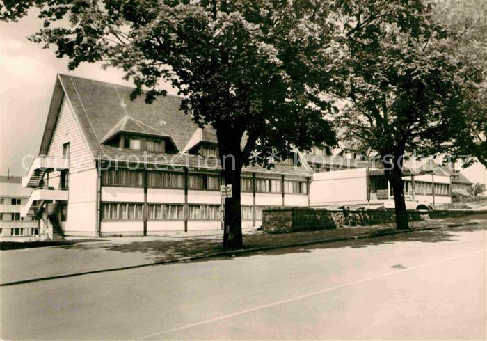 Oberhof Thueringen Wohnheim Solidartaet