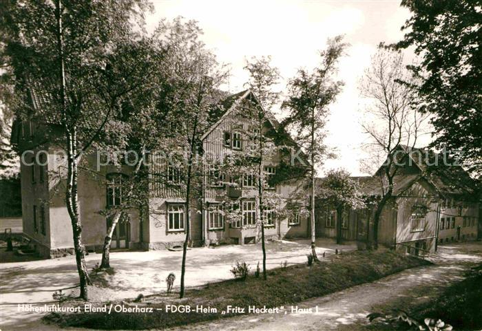 Elend Harz FDGB-Heim Fritz Heckert