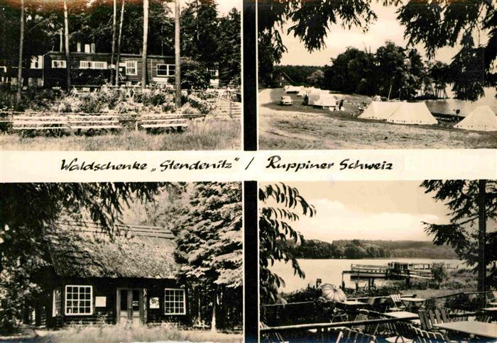 Neuruppin Waldschenke Sterdenitz Ruppiner Schweiz Camping See