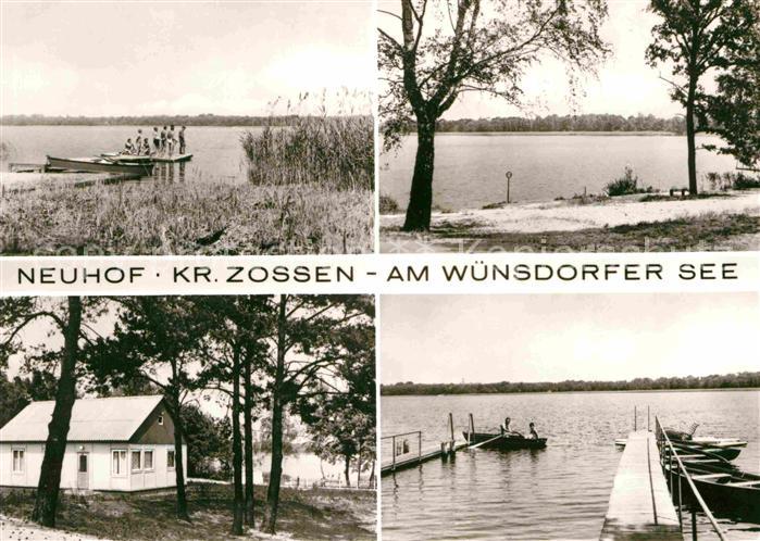 Neuhof Zossen Partien am Wuensdorfer See
