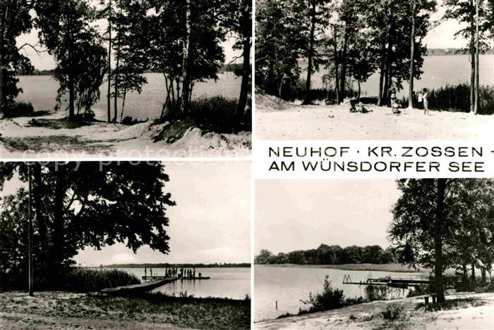 Neuhof Zossen Partien am Wuensdofer See