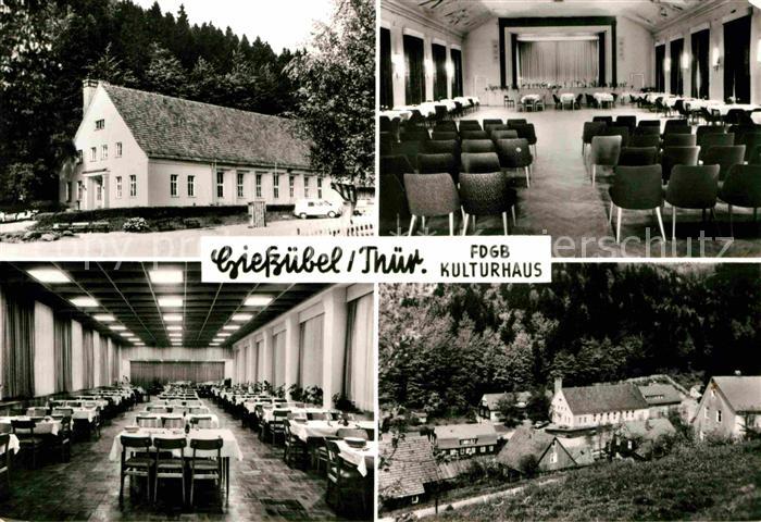 Giessuebel Schleusegrund FDGB-Kulturhaus