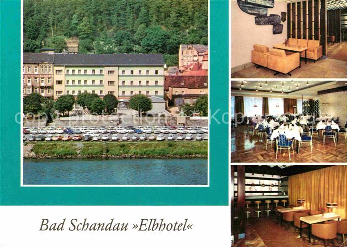 Bad Schandau Elbhotel Restaurant Empfang Bar
