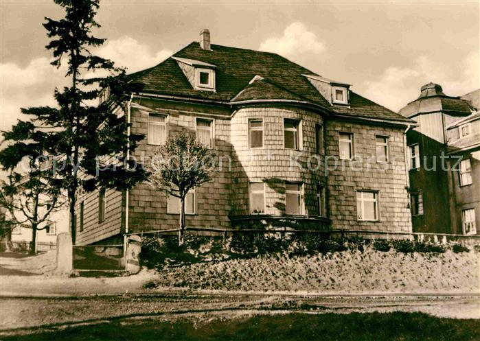 Frauenwald Thueringen Erholungsheim am Kurpark