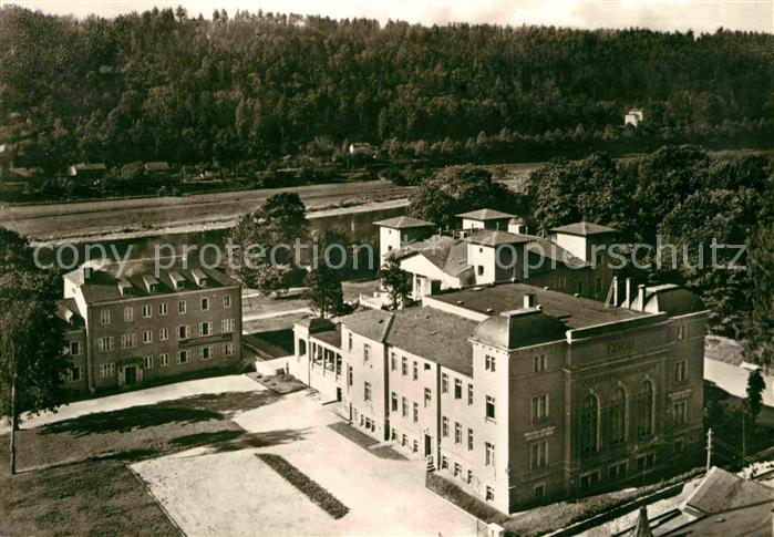 Bad Schandau Fliegeraufnahme Erholungsheim Antonin Zapotocky