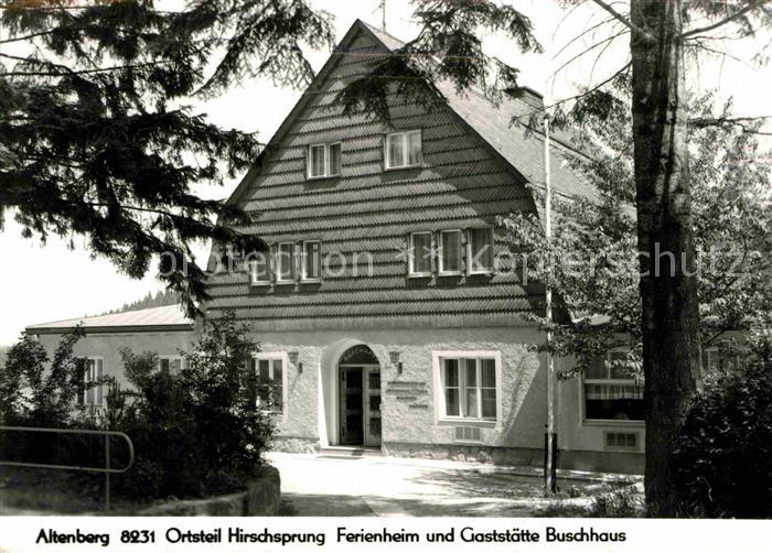 Hirschsprung Ferienheim Restaurant Buschhaus