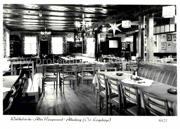 Altenberg Erzgebirge Waldschaenke Altes Raupennest