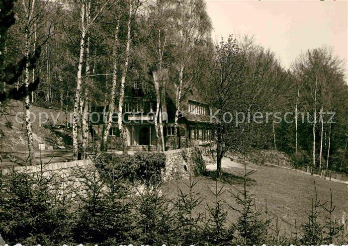 Rittersgruen Jugendherberge Ernst Scheffler