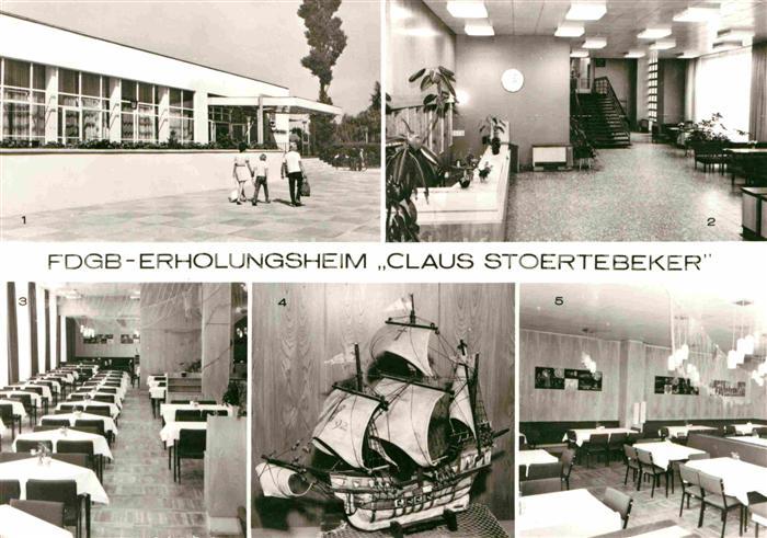 Zingst Ostseebad Erholungsheim Claus Stoertebeker