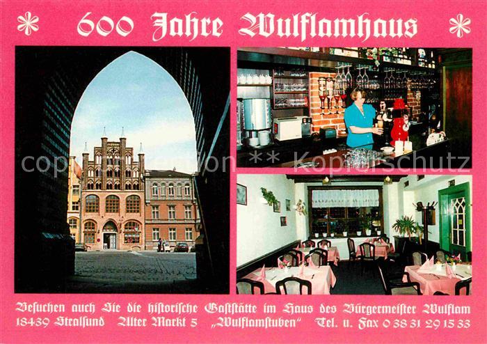 Stralsund Mecklenburg Vorpommern 600 Jahre Wulflamhaus