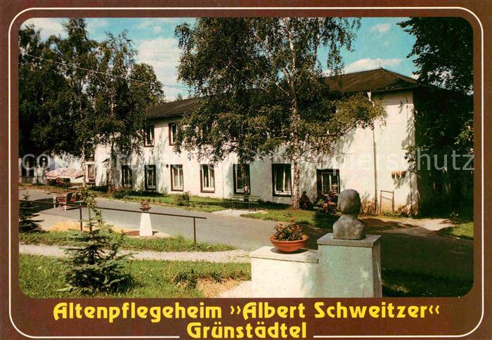 Schwarzenberg Erzgebirge Altenpflegeheim Albert Schweitzer Gruenstadtel