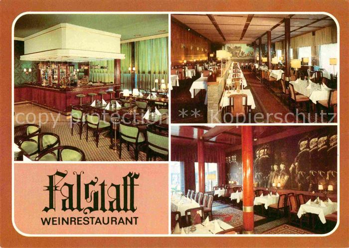 LEIPZIG Sachsen Falstaff Weinrestaurant