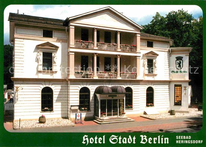 Heringsdorf Ostseebad Usedom Hotel Stadt Berlin