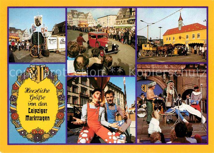 LEIPZIG Sachsen Markttage Clowns