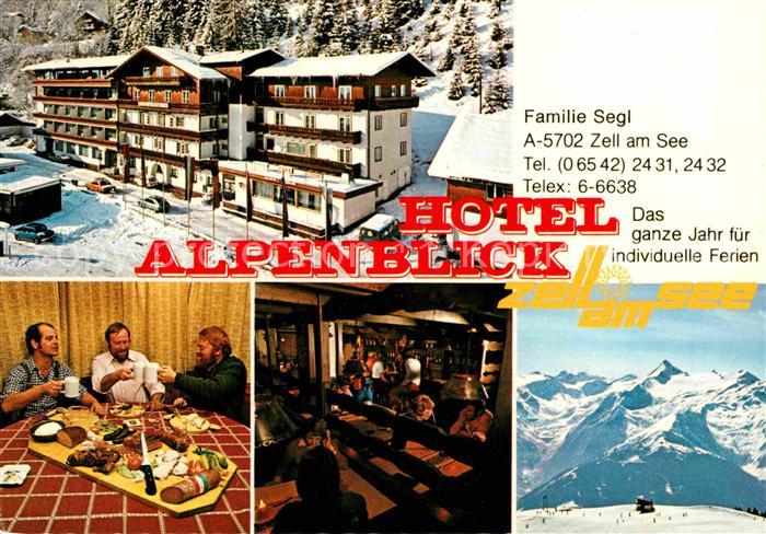 Zell See Hotel Alpenblick Winter