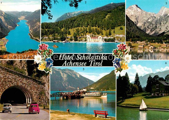 Achensee Hotel Scholastika Pertisau Schiffsstation Gaisalm Achenseestrasse