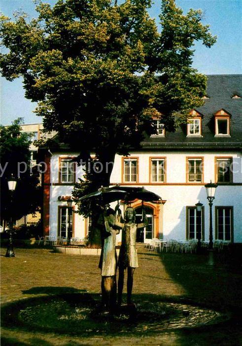 Mainz Rhein Maedchenbrunnen Ballplatz