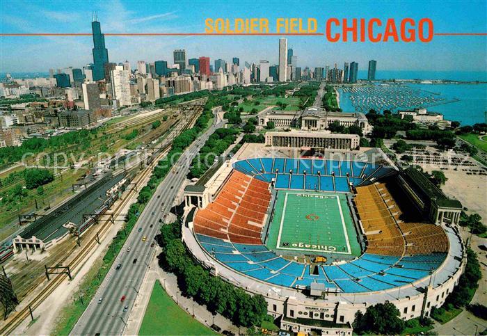 Chicago Illinois Pitt Chicago Prints Stadion
