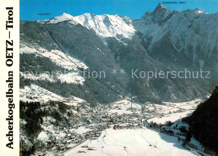 Oetz Acherkogelbahn Winter