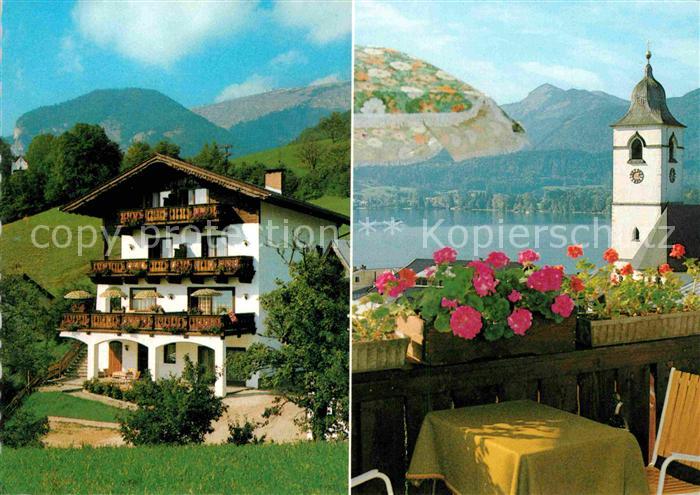 Wolfgang Wolfgangsee St Pension Menkens Kirche