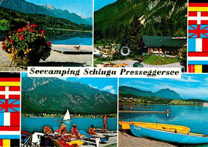 Pressegger See Seecamping Strandbad Schluga
