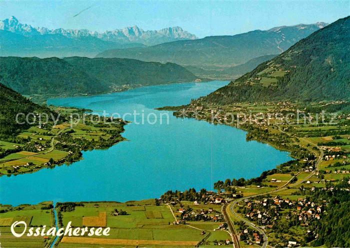 Ossiachersee Luftaufnahme Steindorf Stiegl Bodensdorf