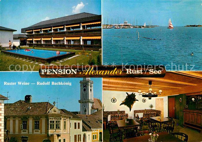 Rust Burgenland Pension Alexander Pool Seebad