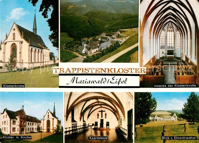Heimbach Eifel Trappistenkloster Klosterkirche Ehrenfriedhof Mariawald