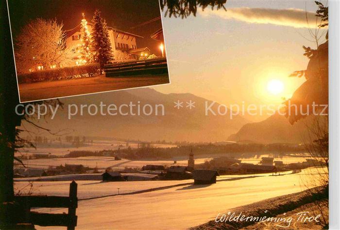 Wildermieming Gashof Pension Jaeger Winter