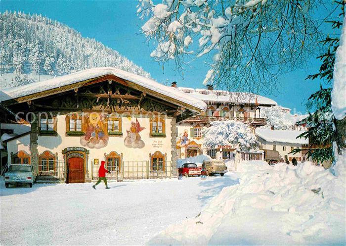 Wallgau Hotel Gasthof Post Winter