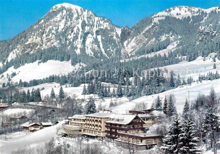 Hindelang Kurhotel Luitpoldbad Winter