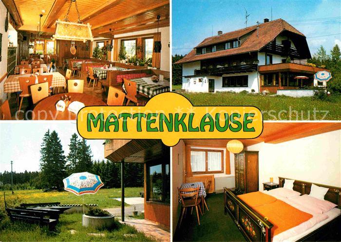 Grafenhausen Schwarzwald Mettenberg Cafe Pension Mattenklause