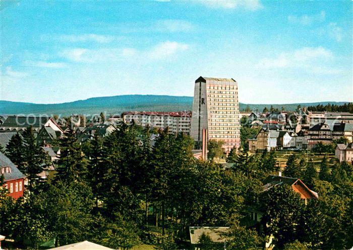 Oberhof Thueringen FDGB Erholungsheim Rennsteig