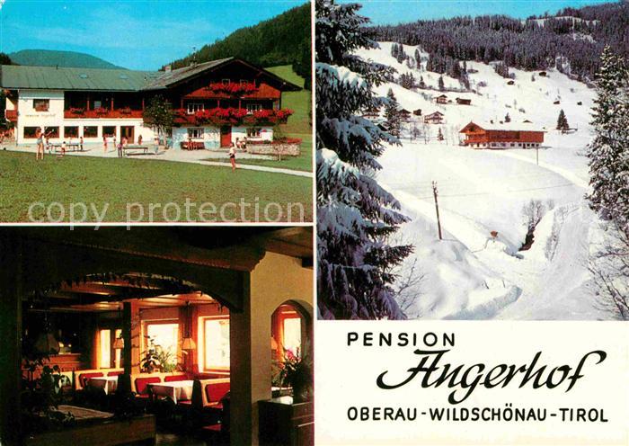 Wildschoenau Tirol Pension Angerhof Oberau