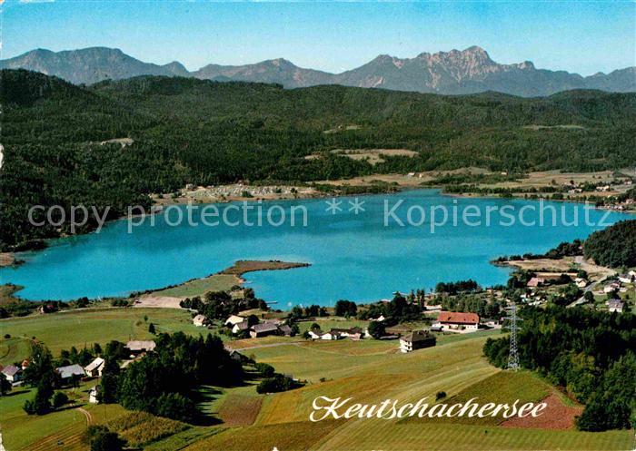 Keutschach See Karawanken Luftaufnahme