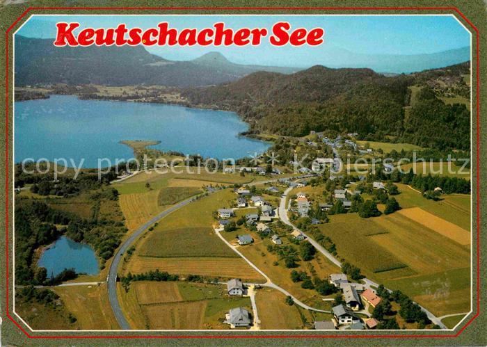 Keutschach See Luftaufnahme Panorama