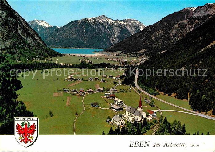 Eben Achensee Luftaufnahme