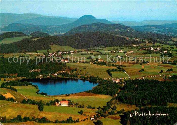 Maltschachersee Luftaufnahme