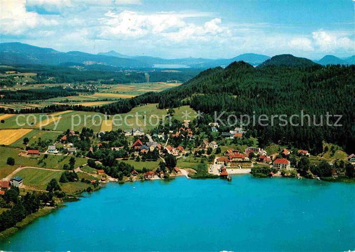 Egg Faakersee Luftaufnahme