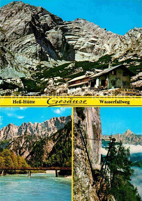 Gesaeuse Hesshuette Hochtor Wasserfallweg