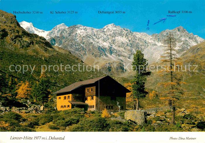 Lienz Tirol Iselberg Huette Debanttal Panorama